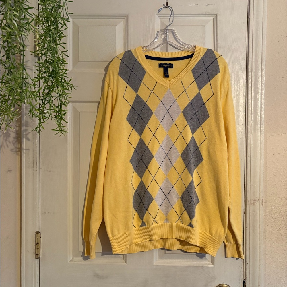 Club Room Yellow Sweater